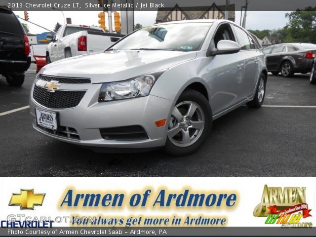 2013 Chevrolet Cruze LT in Silver Ice Metallic