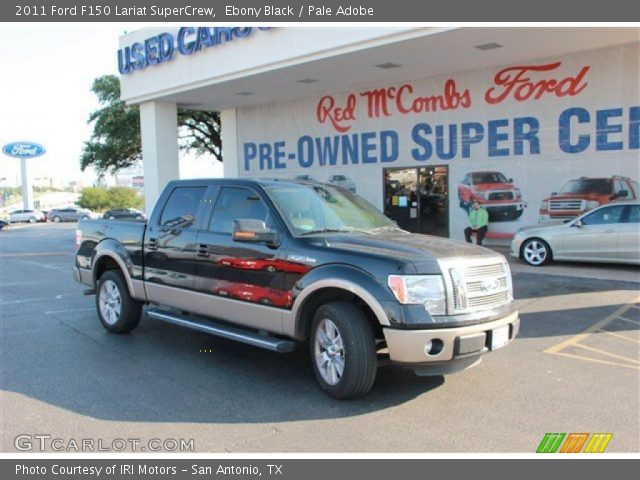 2011 Ford F150 Lariat SuperCrew in Ebony Black