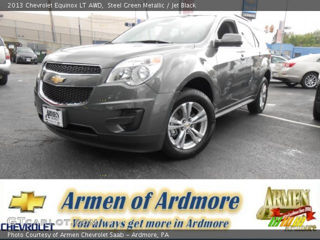 2013 Chevrolet Equinox LT AWD in Steel Green Metallic