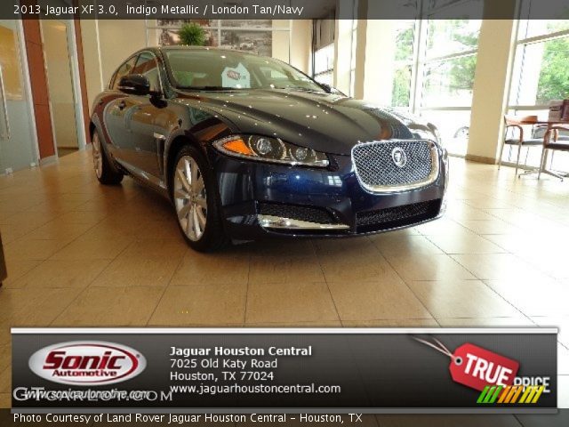 2013 Jaguar XF 3.0 in Indigo Metallic
