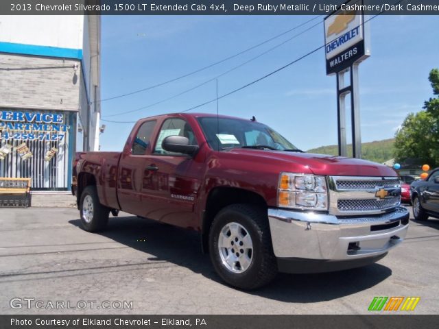 2013 Chevrolet Silverado 1500 LT Extended Cab 4x4 in Deep Ruby Metallic