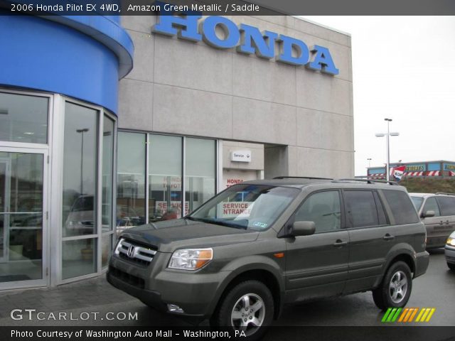 2006 Honda Pilot EX 4WD in Amazon Green Metallic