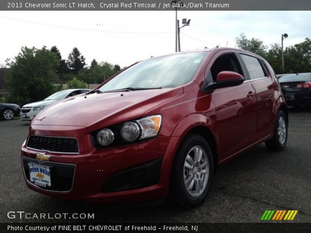 2013 Chevrolet Sonic LT Hatch in Crystal Red Tintcoat