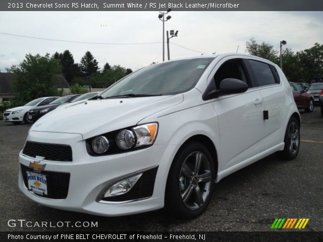 2013 Chevrolet Sonic RS Hatch in Summit White