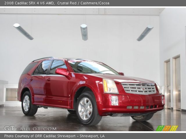 2008 Cadillac SRX 4 V6 AWD in Crystal Red