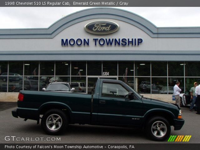 1998 Chevrolet S10 LS Regular Cab in Emerald Green Metallic