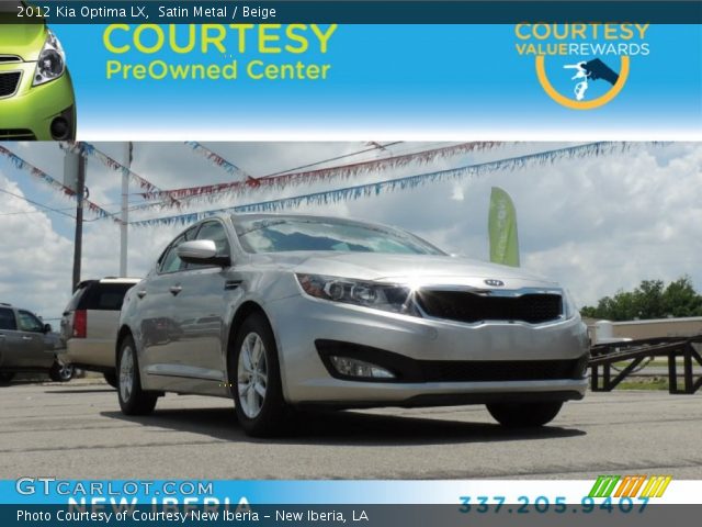 2012 Kia Optima LX in Satin Metal