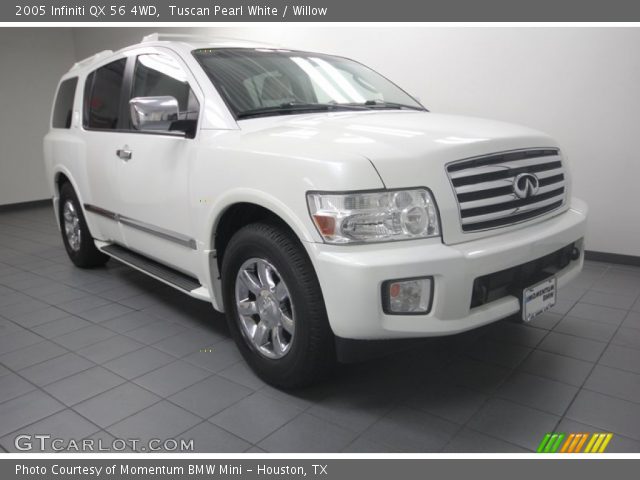 2005 Infiniti QX 56 4WD in Tuscan Pearl White