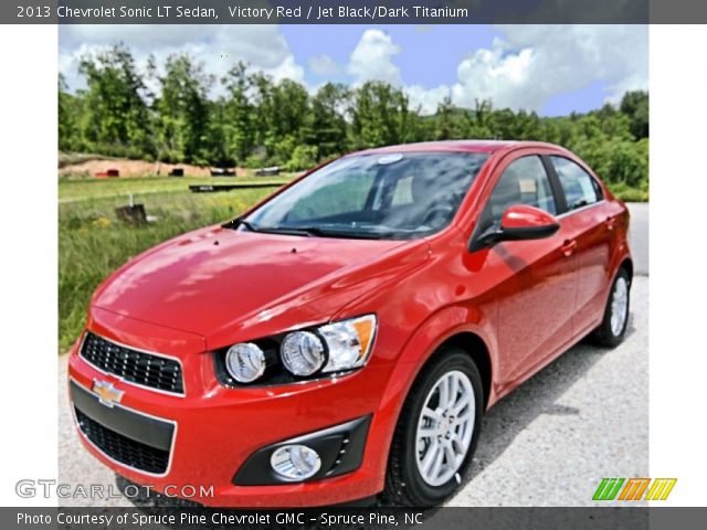 2013 Chevrolet Sonic LT Sedan in Victory Red