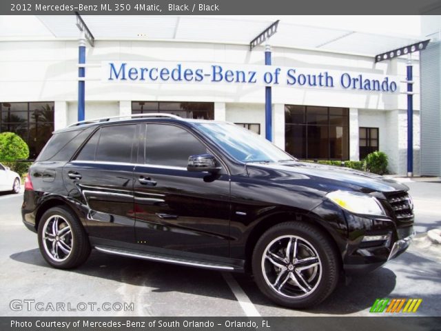 2012 Mercedes-Benz ML 350 4Matic in Black