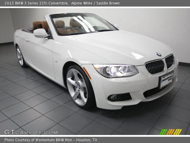 2013 BMW 3 Series 335i Convertible in Alpine White