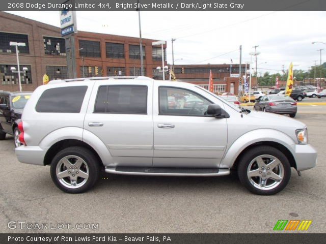 2008 Dodge Durango Limited 4x4 in Bright Silver Metallic