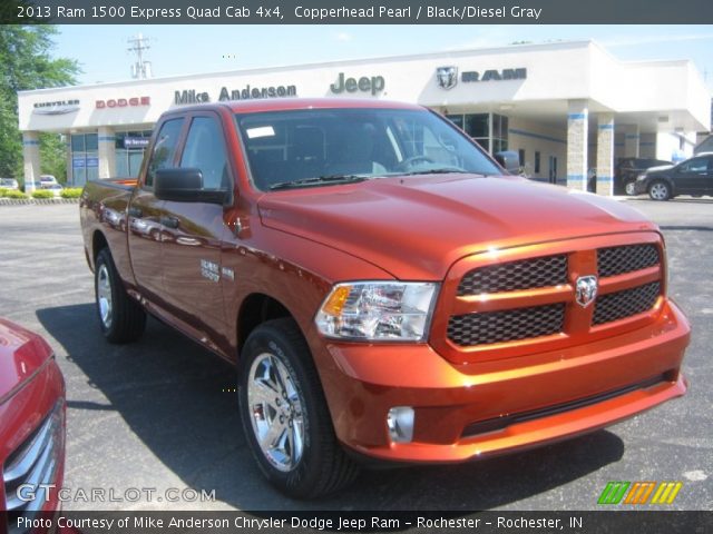 2013 Ram 1500 Express Quad Cab 4x4 in Copperhead Pearl