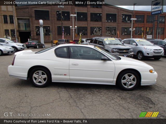 2004 Chevrolet Monte Carlo Supercharged SS in White