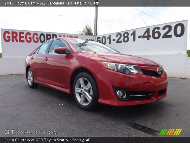 2013 toyota camry se barcelona red #6