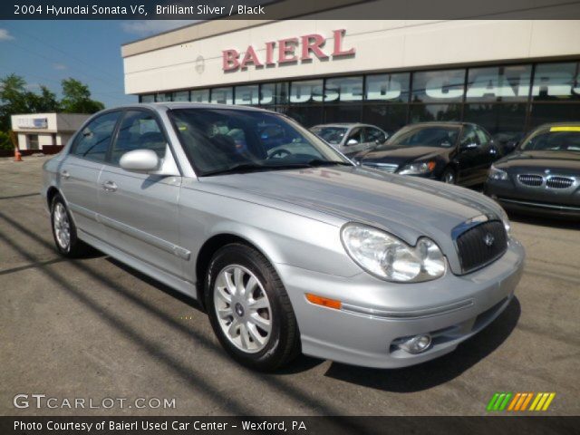 2004 Hyundai Sonata V6 in Brilliant Silver