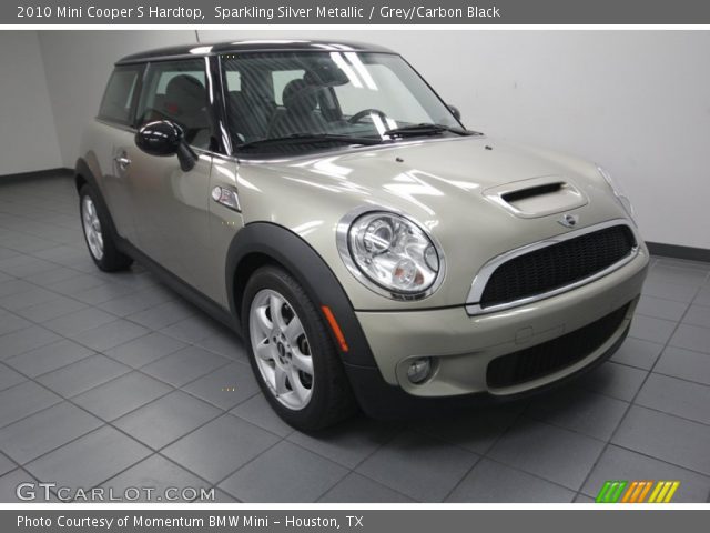 2010 Mini Cooper S Hardtop in Sparkling Silver Metallic