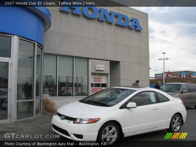 2007 Honda Civic EX Coupe in Taffeta White