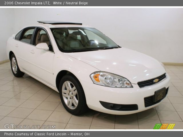 2006 Chevrolet Impala LTZ in White