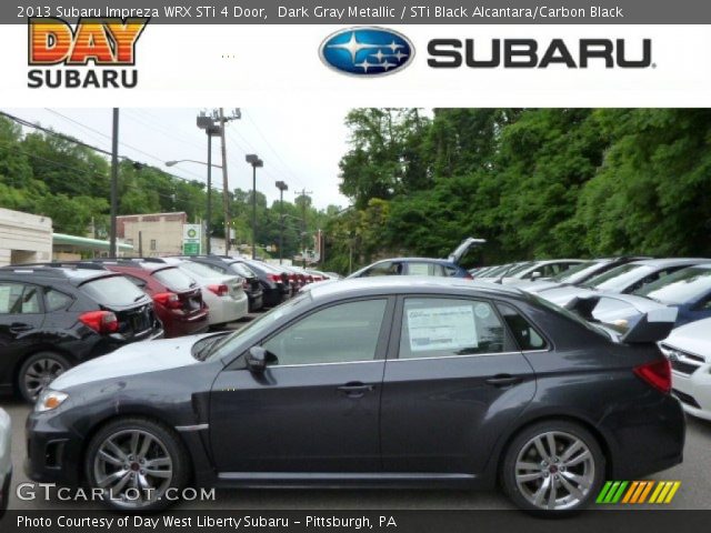 2013 Subaru Impreza WRX STi 4 Door in Dark Gray Metallic