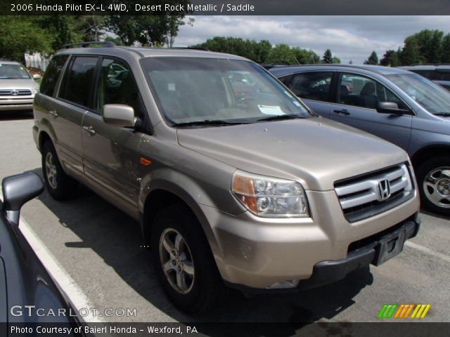 2006 Honda pilot desert rock metallic #3
