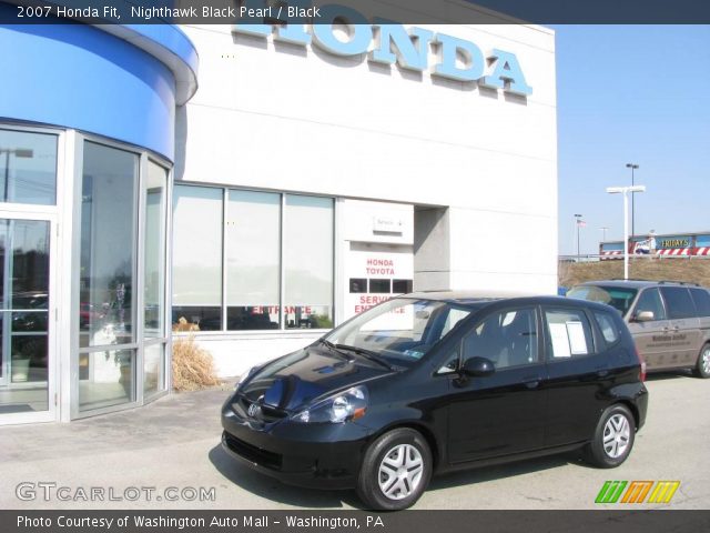 2007 Honda Fit  in Nighthawk Black Pearl