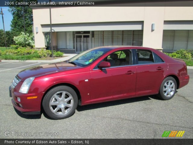 2006 Cadillac STS 4 V8 AWD in Infrared