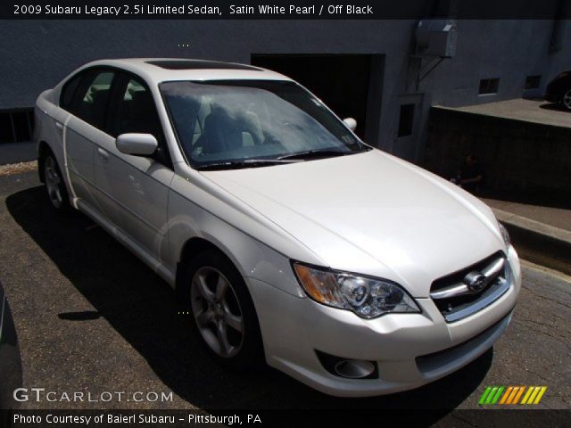 2009 Subaru Legacy 2.5i Limited Sedan in Satin White Pearl