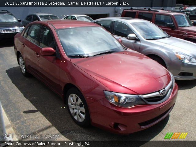 2011 Subaru Impreza 2.5i Sedan in Camellia Red Pearl
