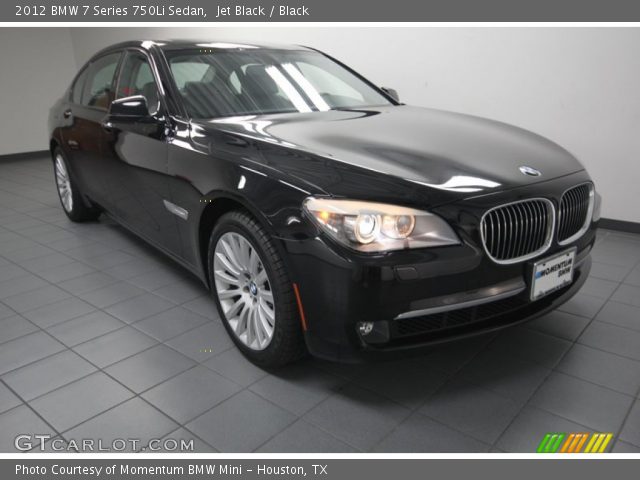 2012 BMW 7 Series 750Li Sedan in Jet Black