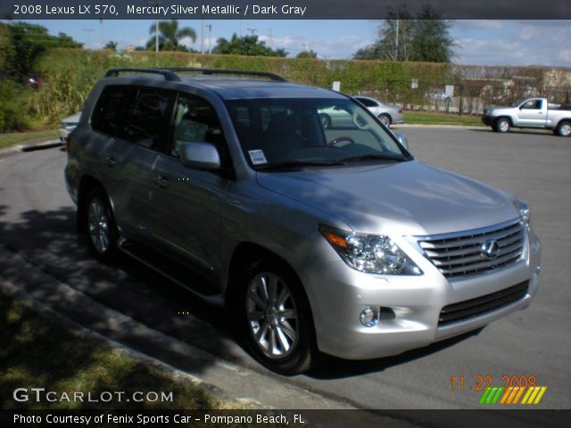 2008 Lexus LX 570 in Mercury Silver Metallic