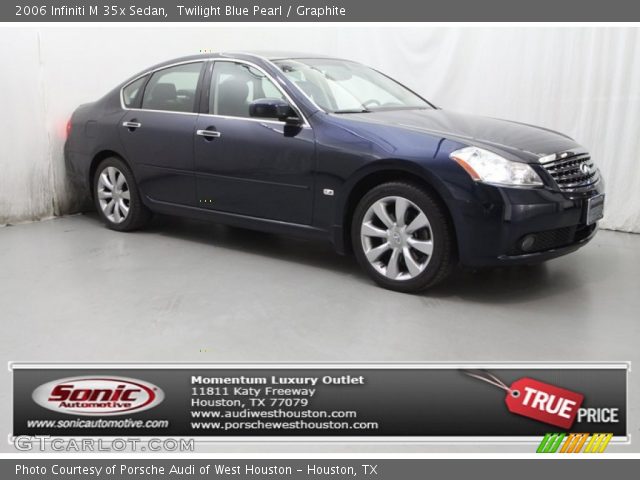 2006 Infiniti M 35x Sedan in Twilight Blue Pearl