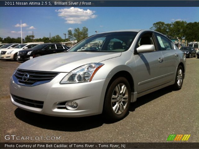 2011 Nissan Altima 2.5 S in Brilliant Silver