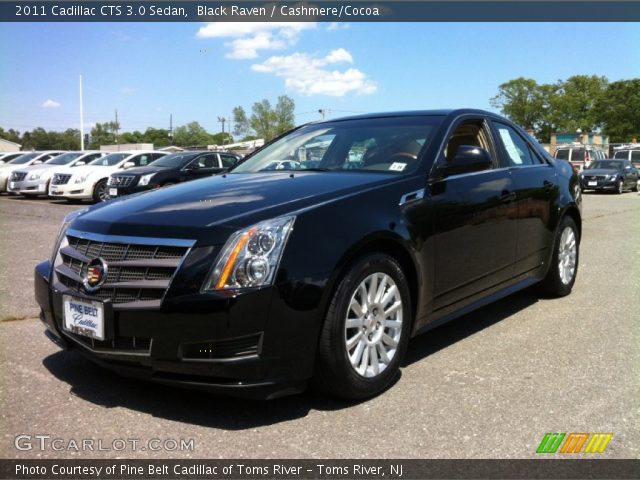 2011 Cadillac CTS 3.0 Sedan in Black Raven