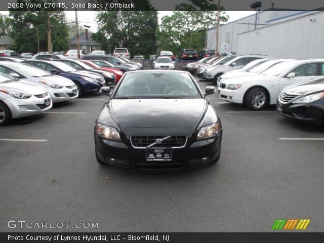 2008 Volvo C70 T5 in Solid Black