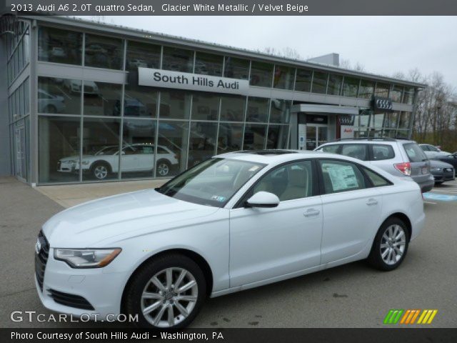 2013 Audi A6 2.0T quattro Sedan in Glacier White Metallic