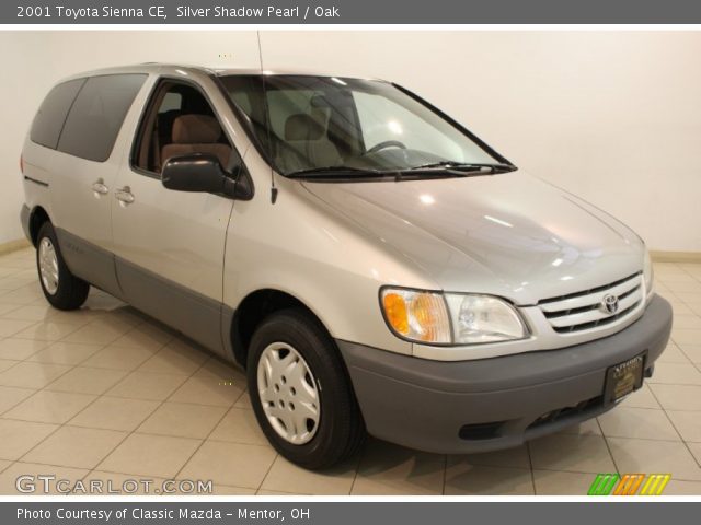 2001 Toyota Sienna CE in Silver Shadow Pearl