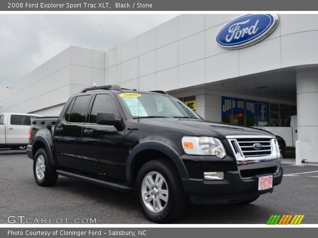 2008 Ford Explorer Sport Trac XLT in Black