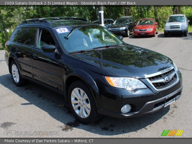 2009 Subaru Outback 2.5i Limited Wagon in Obsidian Black Pearl