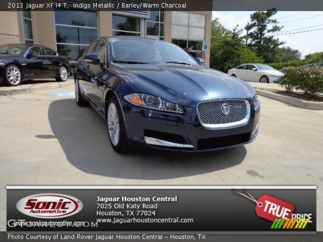 2013 Jaguar XF I4 T in Indigo Metallic