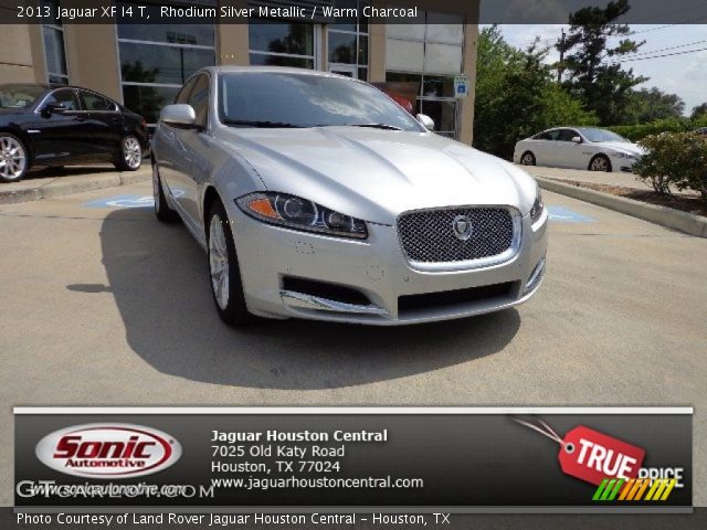 2013 Jaguar XF I4 T in Rhodium Silver Metallic