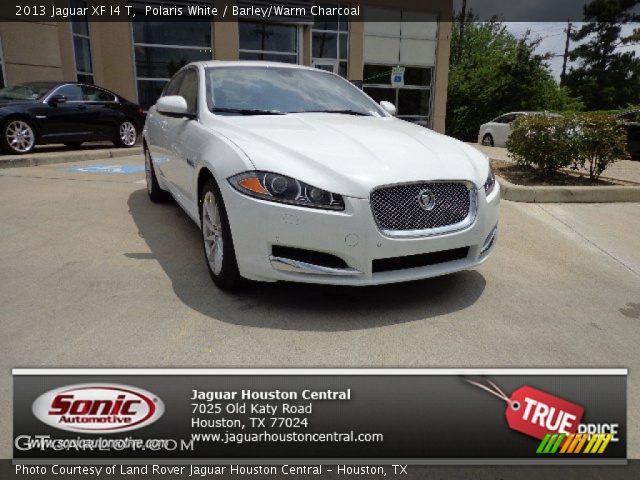 2013 Jaguar XF I4 T in Polaris White