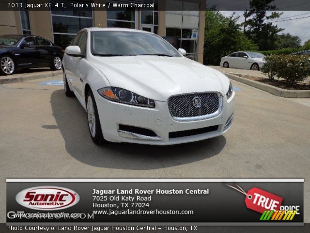 2013 Jaguar XF I4 T in Polaris White