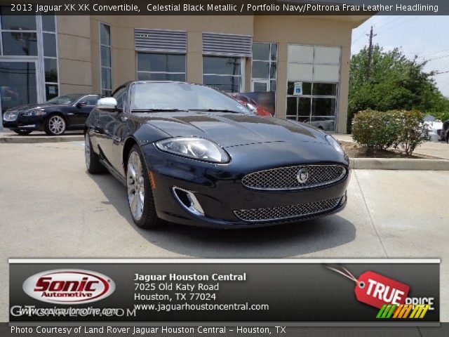 2013 Jaguar XK XK Convertible in Celestial Black Metallic