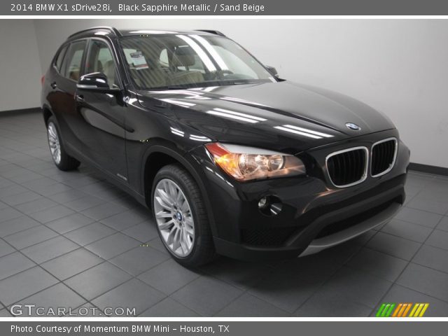 2014 BMW X1 sDrive28i in Black Sapphire Metallic