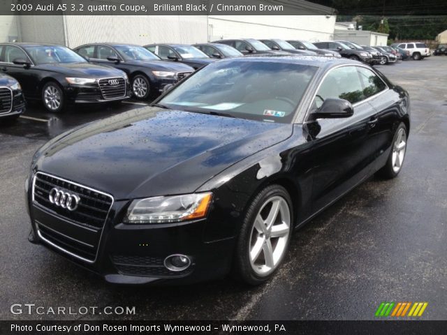 2009 Audi A5 3.2 quattro Coupe in Brilliant Black