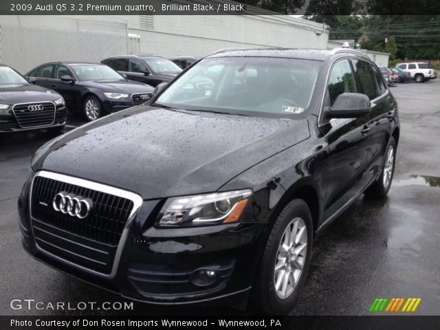 2009 Audi Q5 3.2 Premium quattro in Brilliant Black