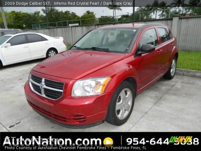 2009 Dodge Caliber SXT in Inferno Red Crystal Pearl