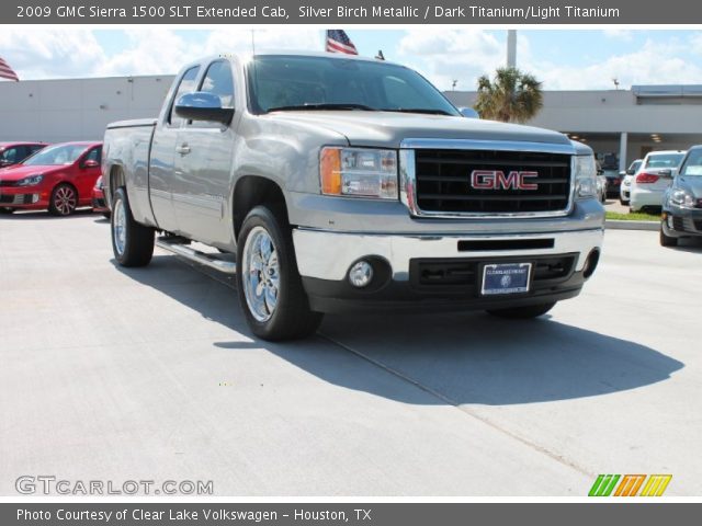 2009 GMC Sierra 1500 SLT Extended Cab in Silver Birch Metallic