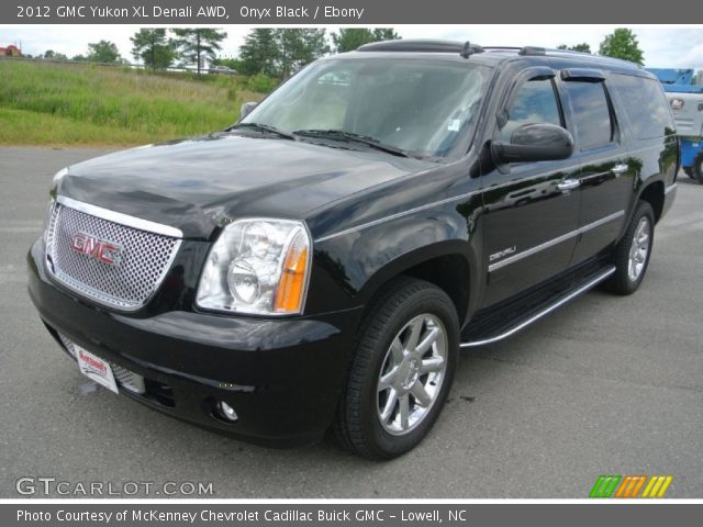 2012 GMC Yukon XL Denali AWD in Onyx Black
